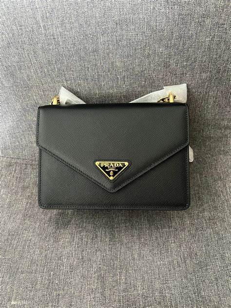 Prada saffiano sling bag